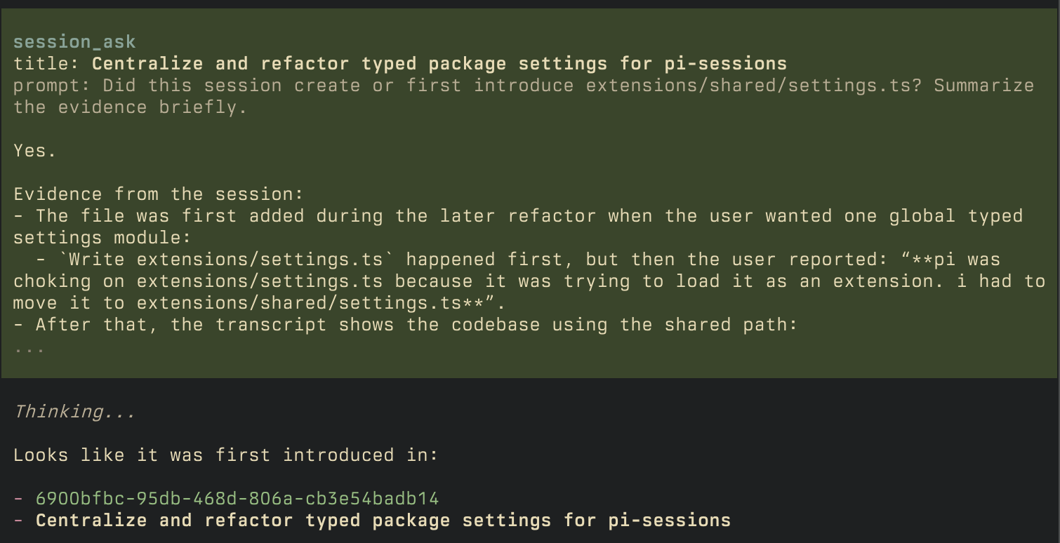 session_ask tool