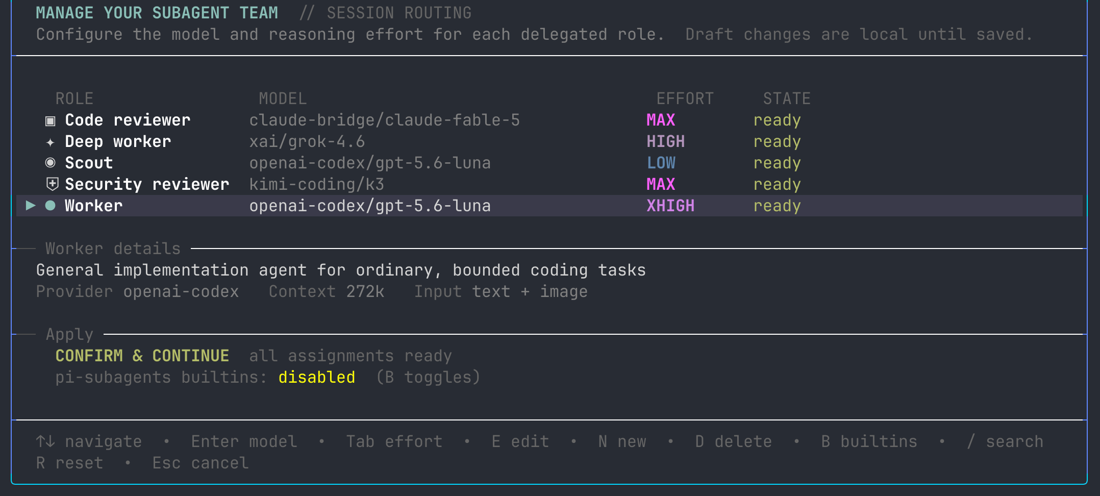 pi-subagents-team dashboard