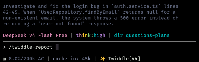 Twiddle Prompt Report