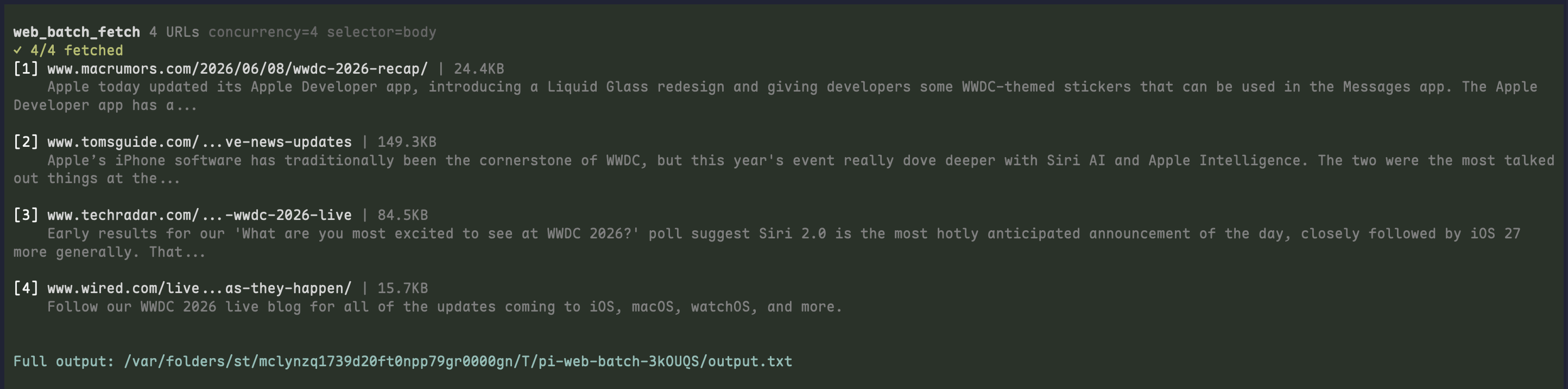 web_batch_fetch results