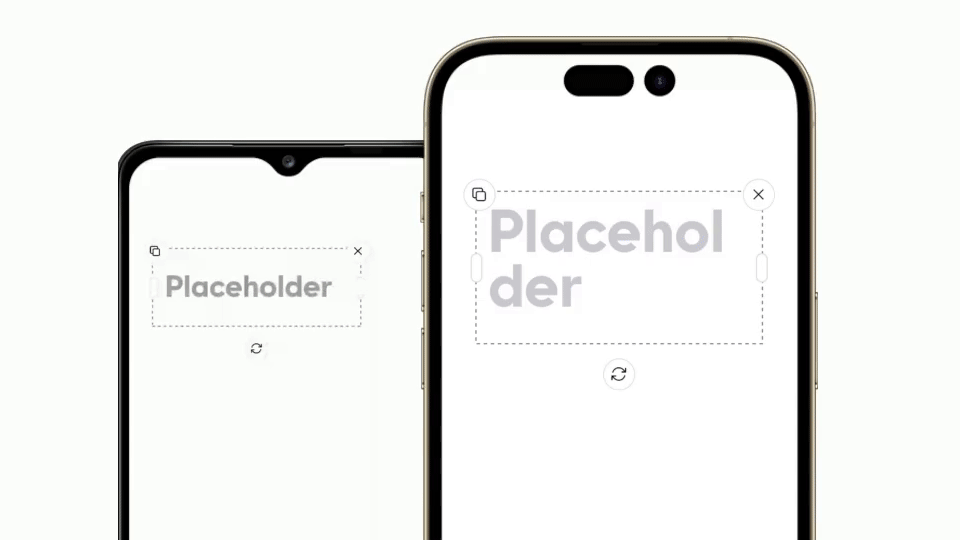 React Native Drag Text Editor