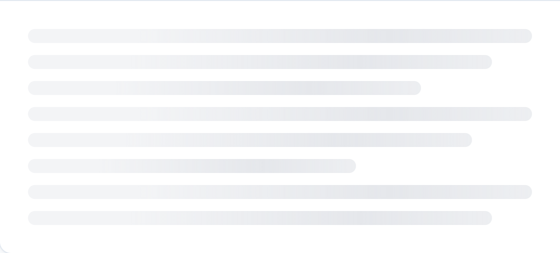 React text skeleton loader — multi-line content with natural width variation