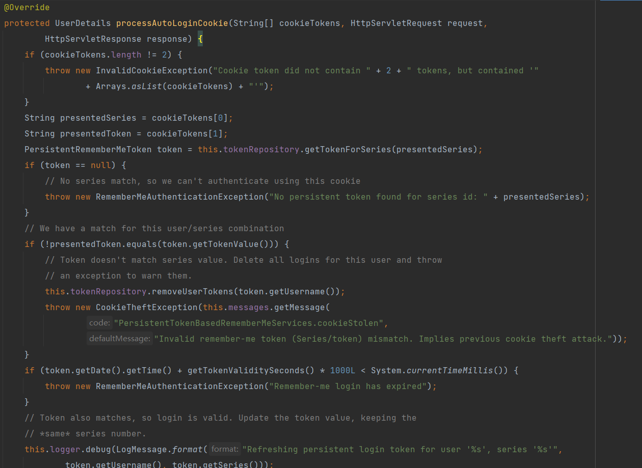 PersistentTokenBasedRememberMeServices-processAutoLoginCookie
