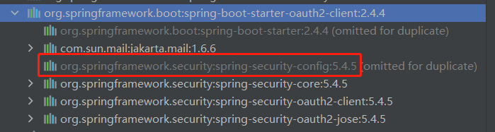 oauth2-client依赖的包