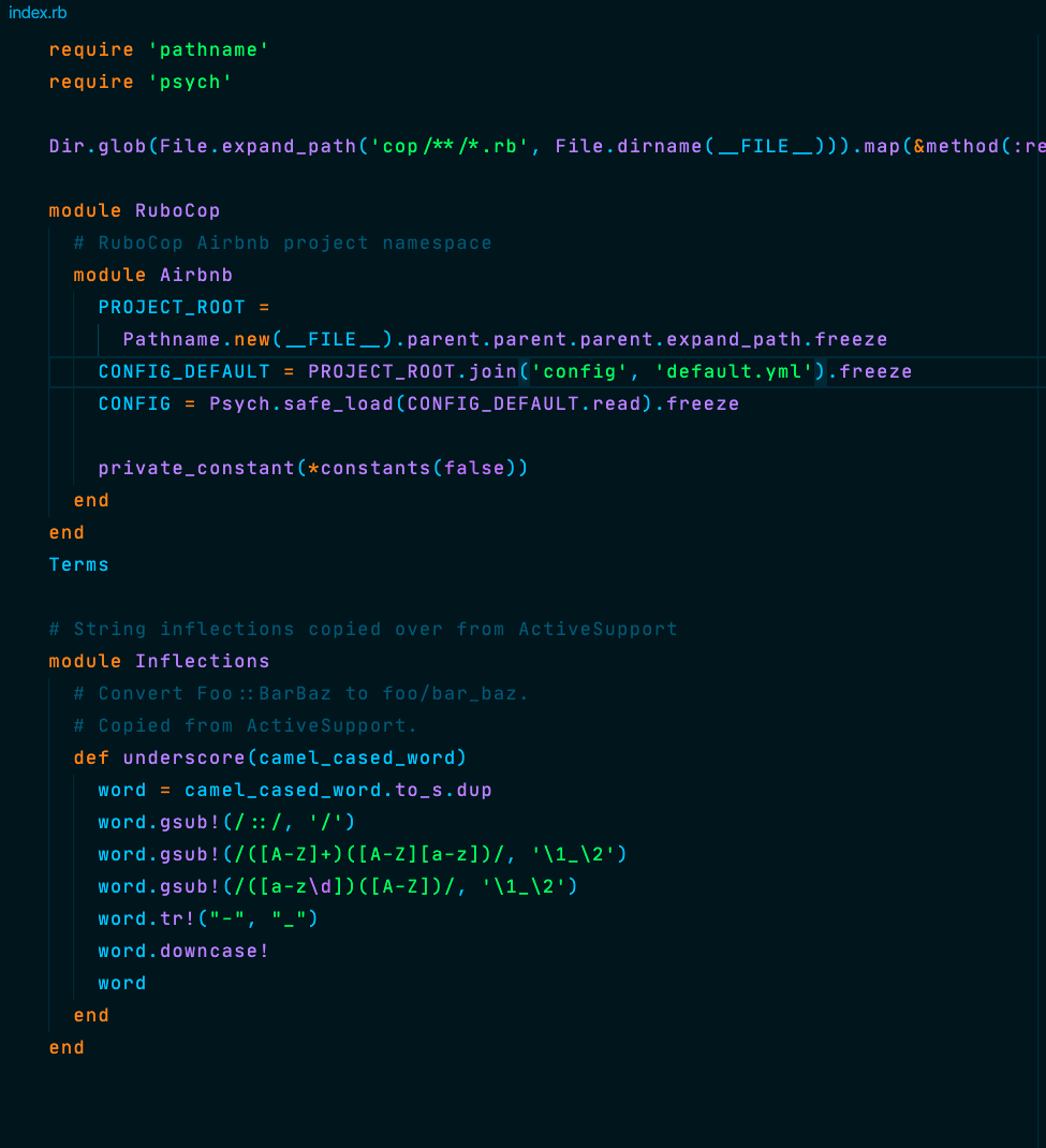 ruby Syntax