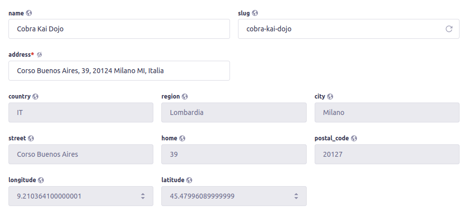 banner - google geocoder