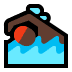 Эмодзи 🏊🏿 Windows