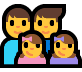 Эмодзи 👨‍👨‍👧‍👧 Windows