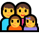 Эмодзи 👨‍👩‍👧‍👦 Windows