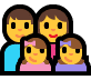 Эмодзи 👨‍👩‍👧‍👧 Windows