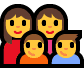 Эмодзи 👩‍👩‍👦‍👦 Windows