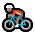Эмодзи 🚴🏽 Windows