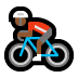 Эмодзи 🚴🏾 Windows