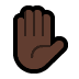 Эмодзи ✋🏿 Windows