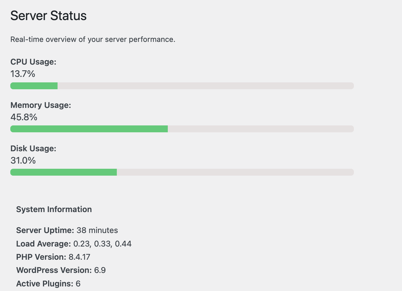 Performance: URL Tracker — monitor and benchmark individual URLs for load time, status, and PageSpeed score from a central list.