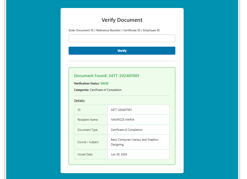 **Global Settings:** Centralized control over your verification portal's security, visibility, and behavior.