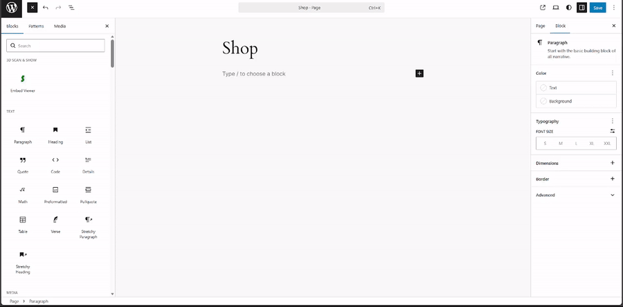 3D model viewer block in the editor - Drag and drop 3D viewers into your pages