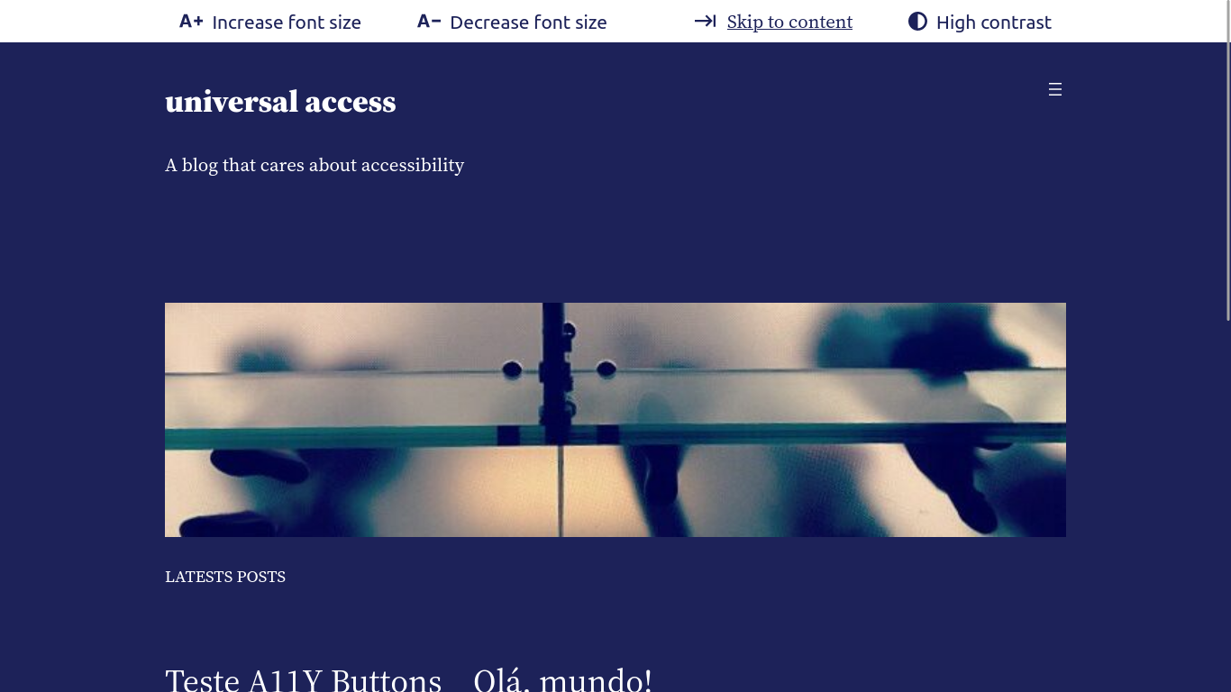 Font size increased;