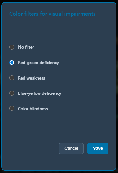 Text-to-speech settings