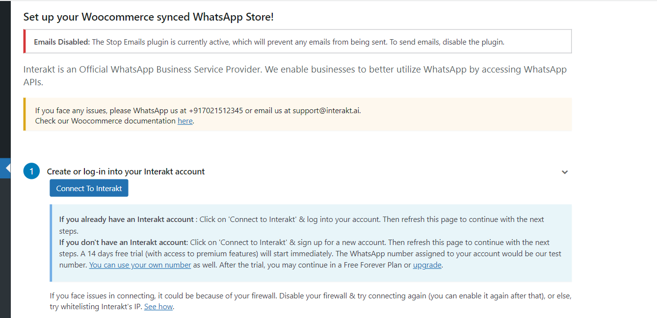 Step 1 in setting oAuth.