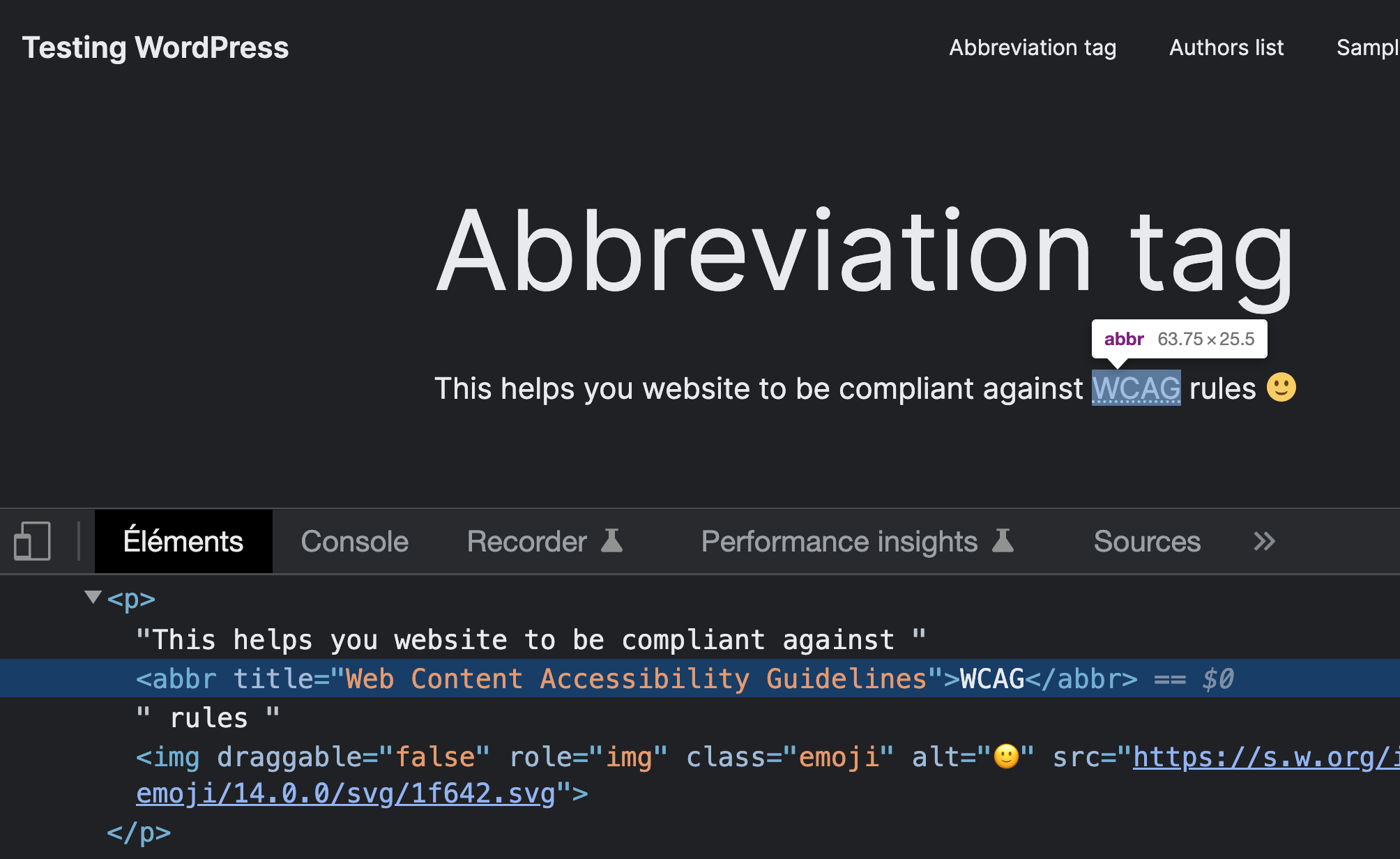 Front-end result simply depends on your theme’s stylesheet.