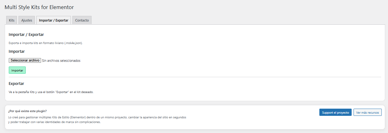 **Import / Export:** Backup your work or migrate your Brandboards.