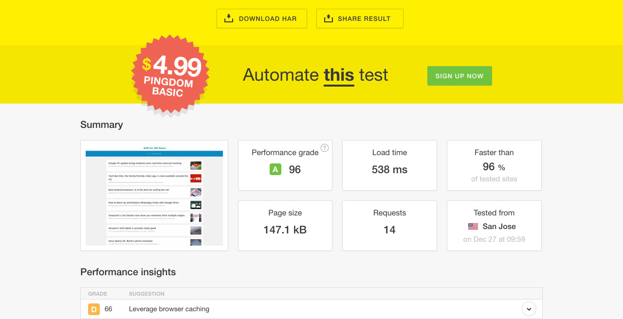Post Navigation in Single