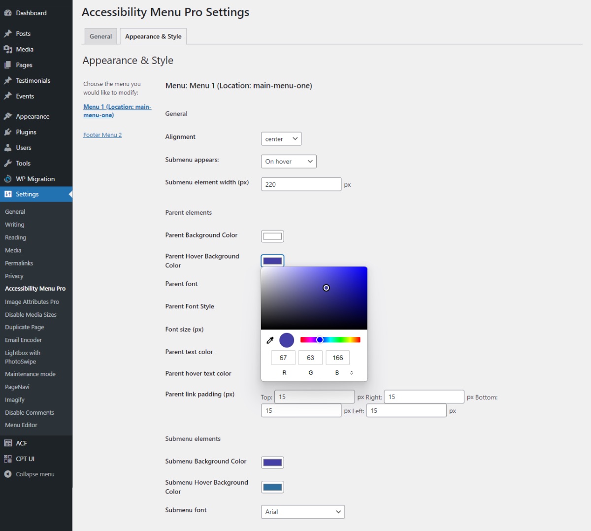 Fine-tune advanced accessibility features