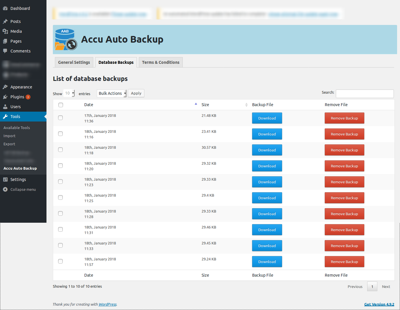 Auto Option selection in General Setting.