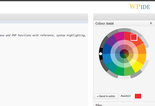 Default colour picker image