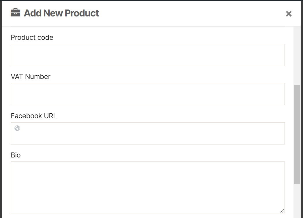It shows fields enabled from ACF in vendor dashboard add product popup.