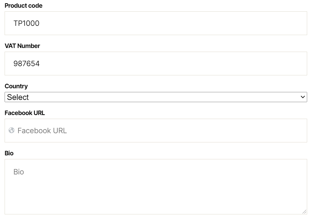 It shows fields enabled from ACF in vendor dashboard edit product page.