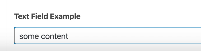 In the 'Edit Page', insert any value for your text field.