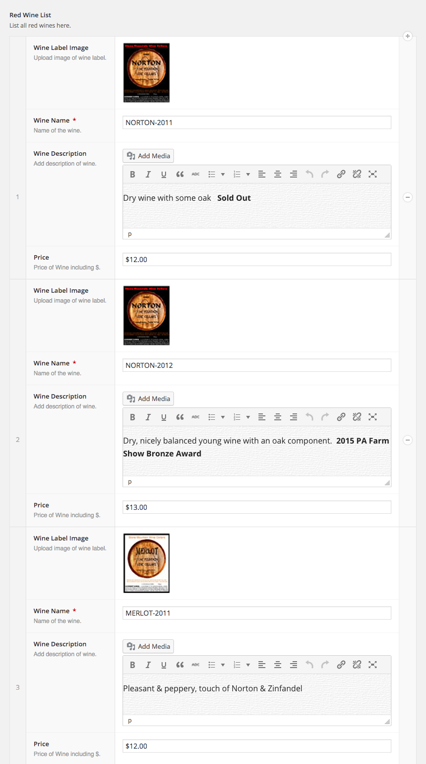 Default display of ACF repeater rows create a very long page, making it very difficult to reorder rows.