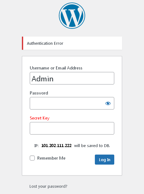 screenshot-2.png This is the "Login Form" with "Adaptive Login Action" - Mode: Security.