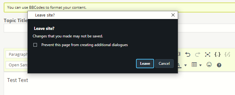 The Autosave TinyMCE toolbar plugin in action.