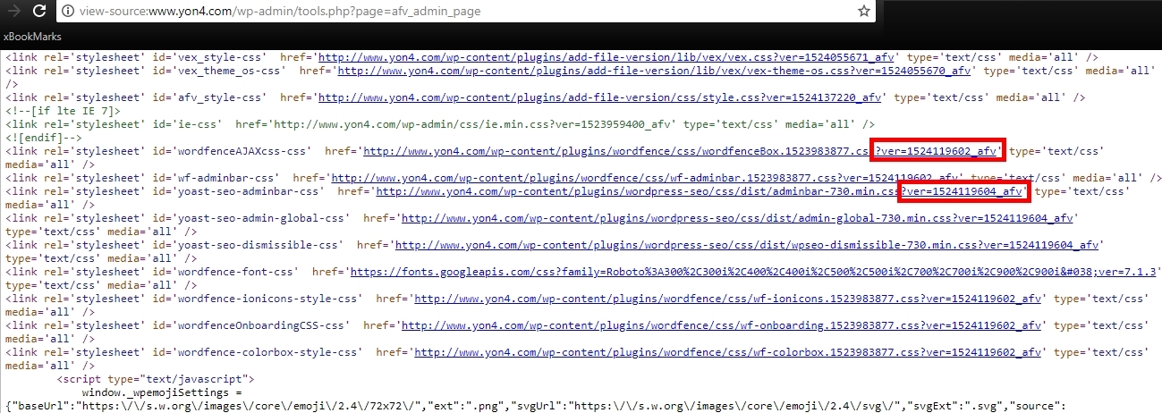 screenshot-2.jpg shows the plugin sample output (HTML source)