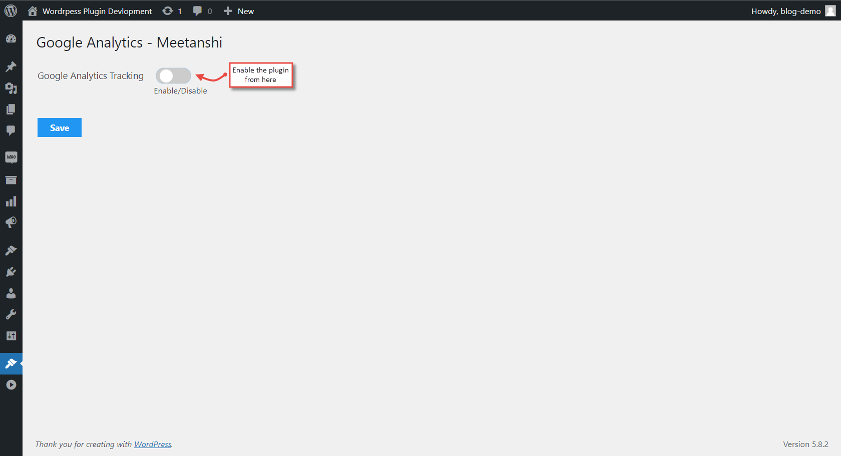 Enable Plugin