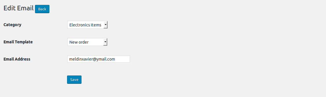 Add new email template