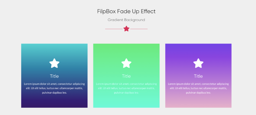 Flip box for Elementor - Give your boring content more interactiveness with the flip effect.