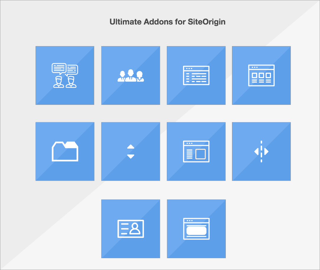Manage which widgets you want enabled or disabled.