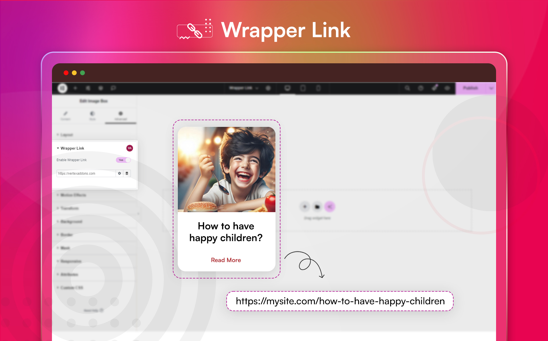 Wrapper Link