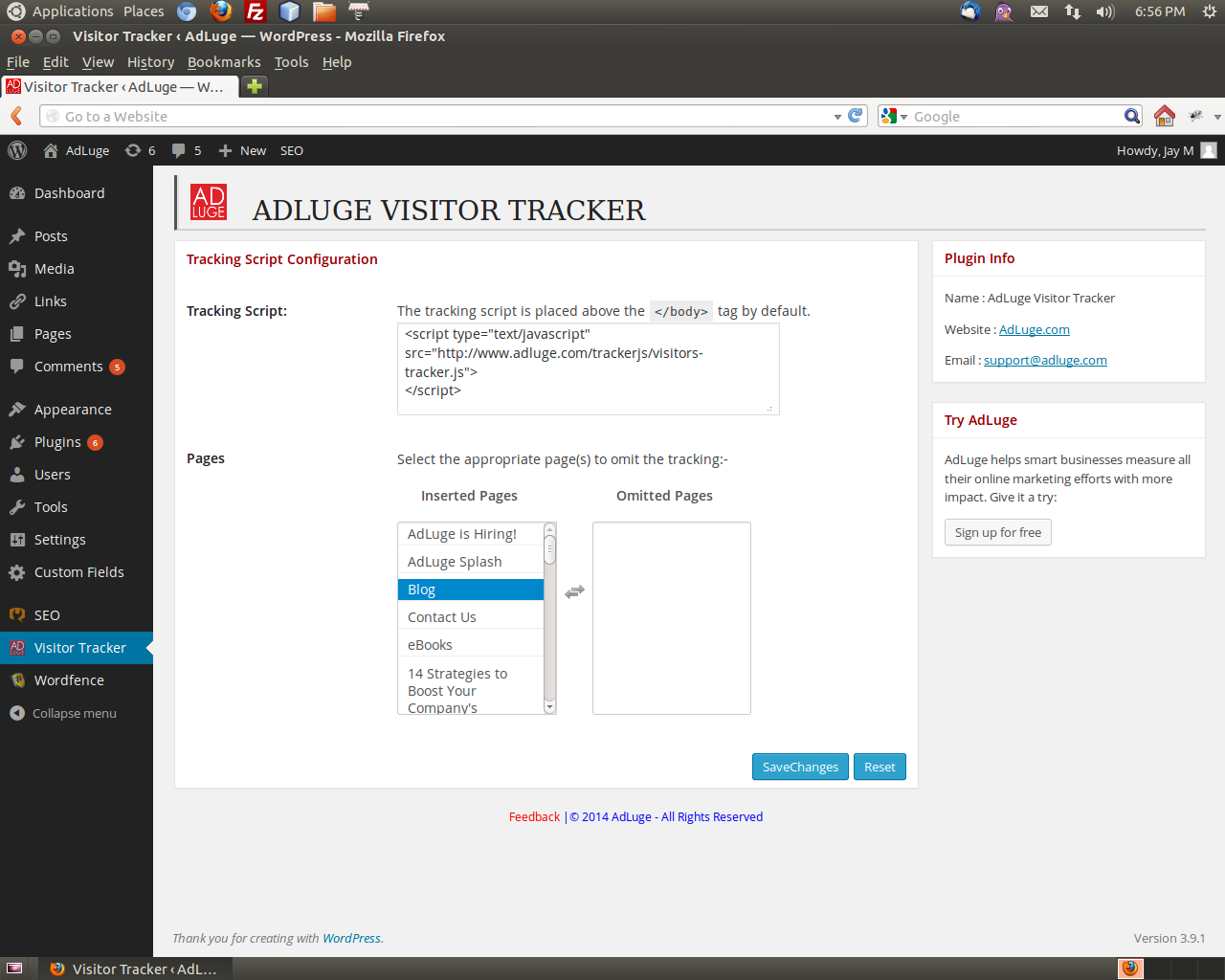 How the Plugin looks.