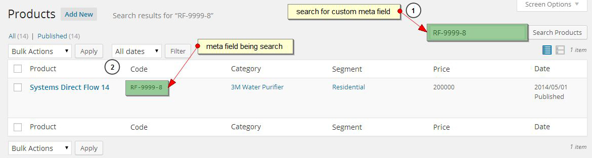 Search for post meta in your page / post / custom post type.