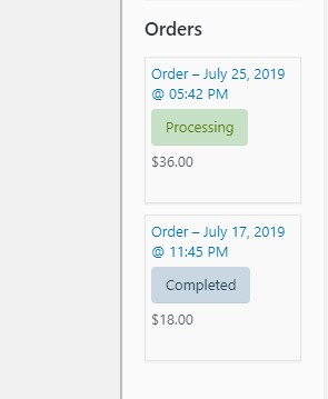 WooCommerce Orders