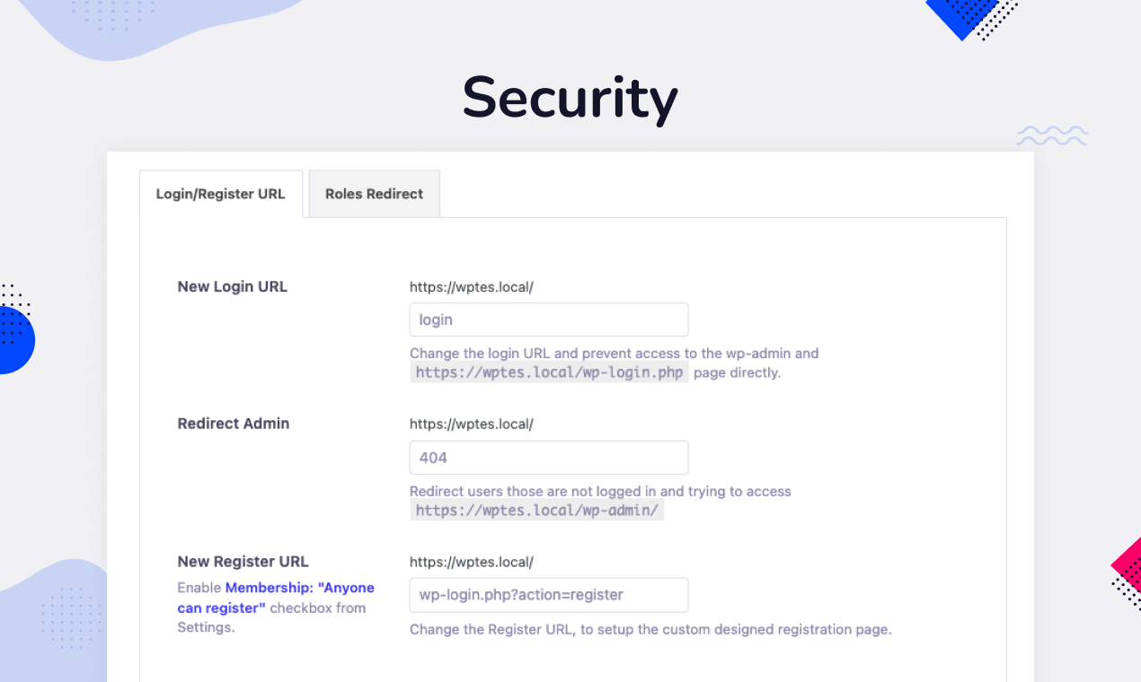 Security option