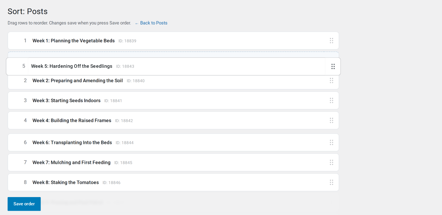 The redirects WordPress core skips: hierarchical pages, and posts moved to a new parent.