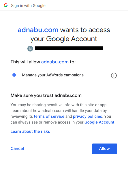 Login At AdNabu