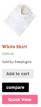 This Screenshot shows how the Compare is shown on Category page.