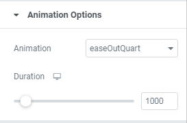 Animation Options